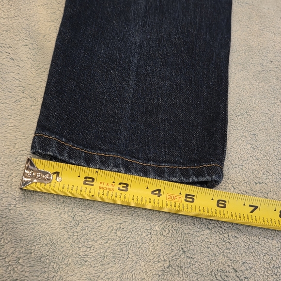 Vintage Levi's 512 Jeans Women's 6 (28x26) Dark Wash Denim Slim Fit Tapered Leg - Picture 14 of 14